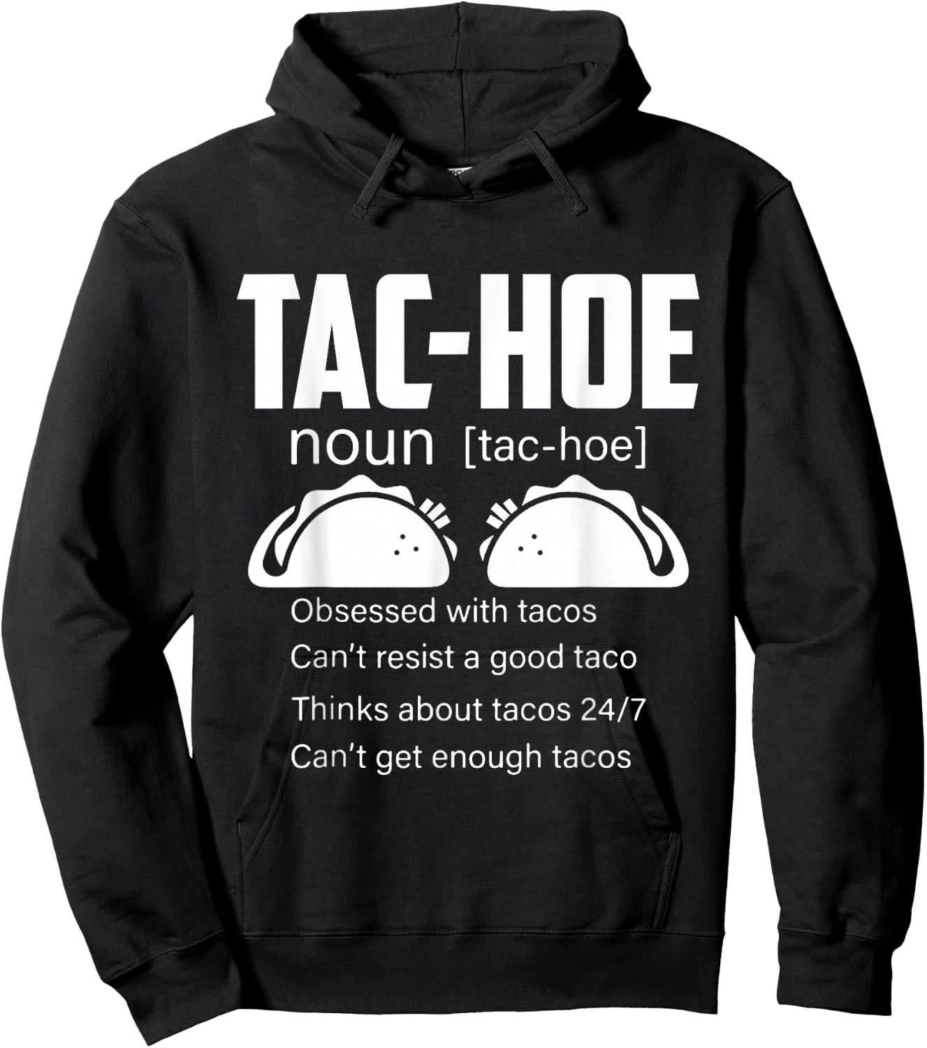 Don Nachos Taco Bell Mexican Food Hoodie - Hoodie | Black