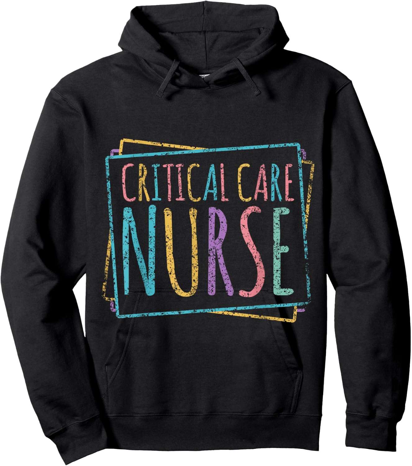 Critical Care Nurse Icu Nursing Nurses Critical Care Nurse Hoodie - Hoodie | Black