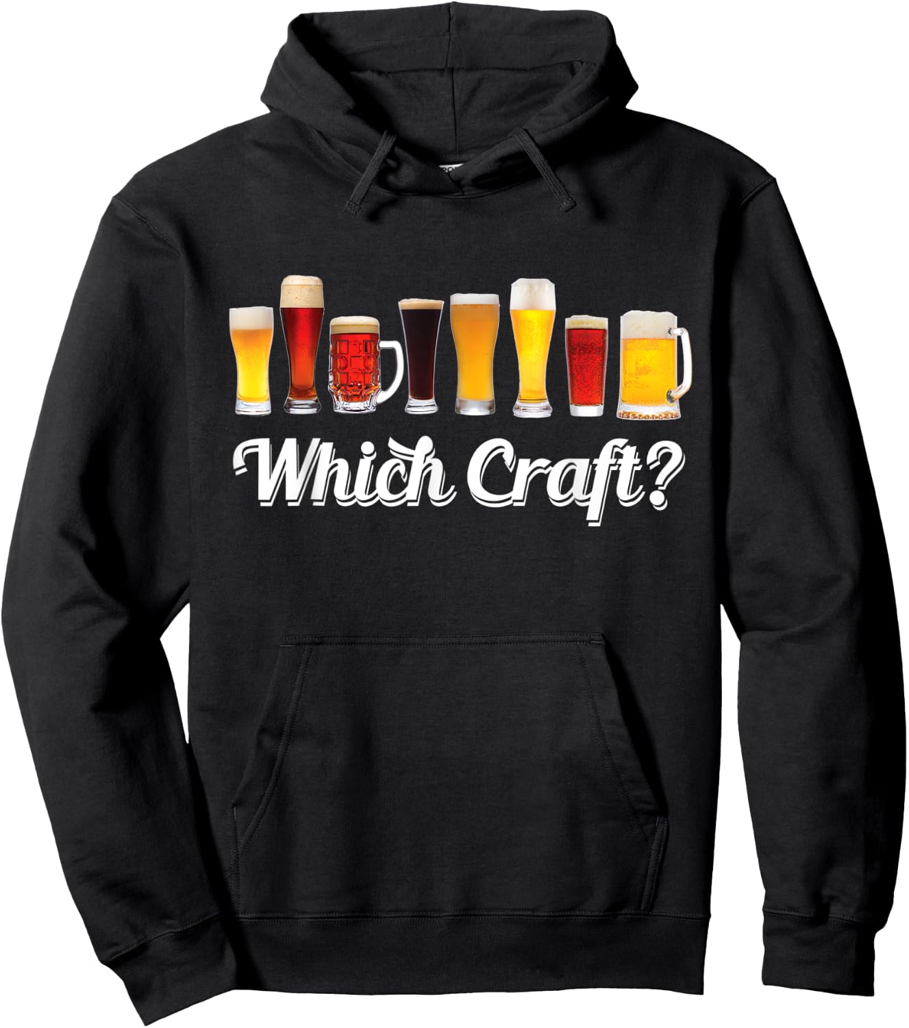 Which Craft? | Brewers Shirts | Funny Halloween Craft Beer Hoodie - Hoodie | Black