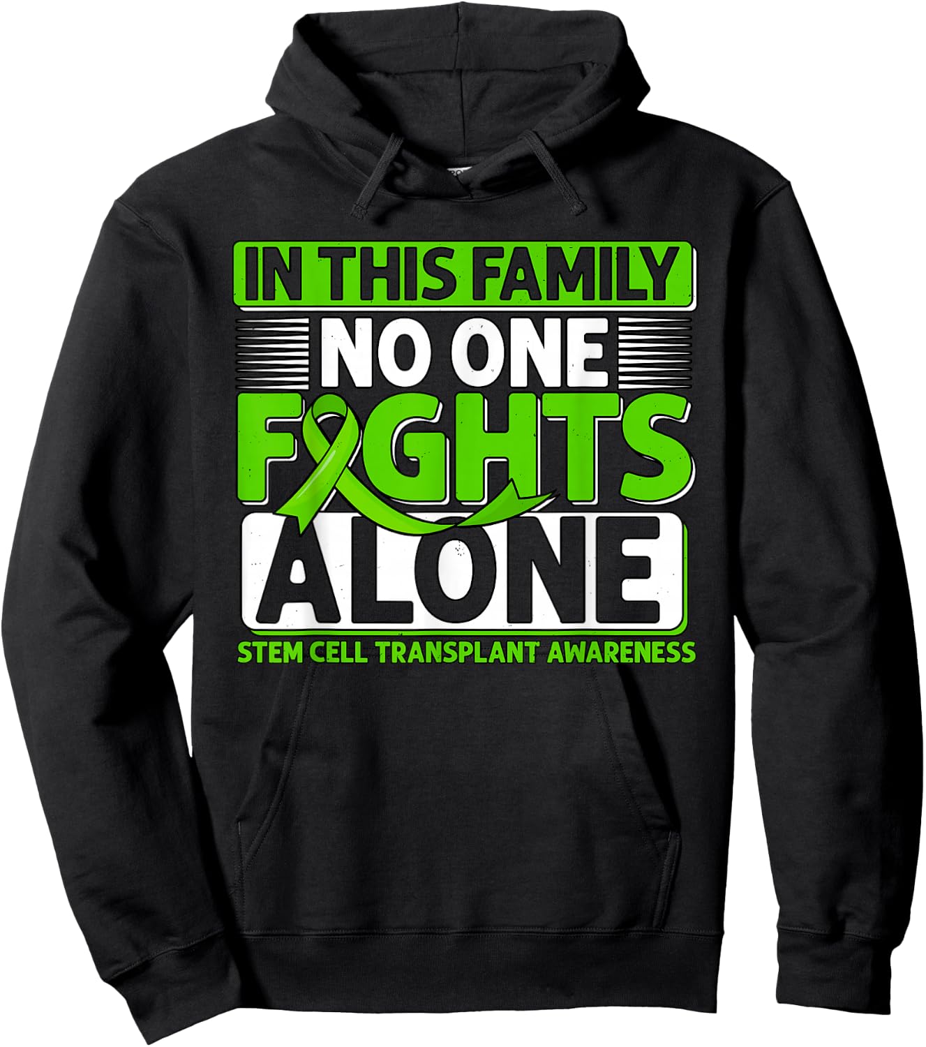Stem Cell Transplant Fights Bone Marrow Donor Survivor Hoodie - Hoodie | Black