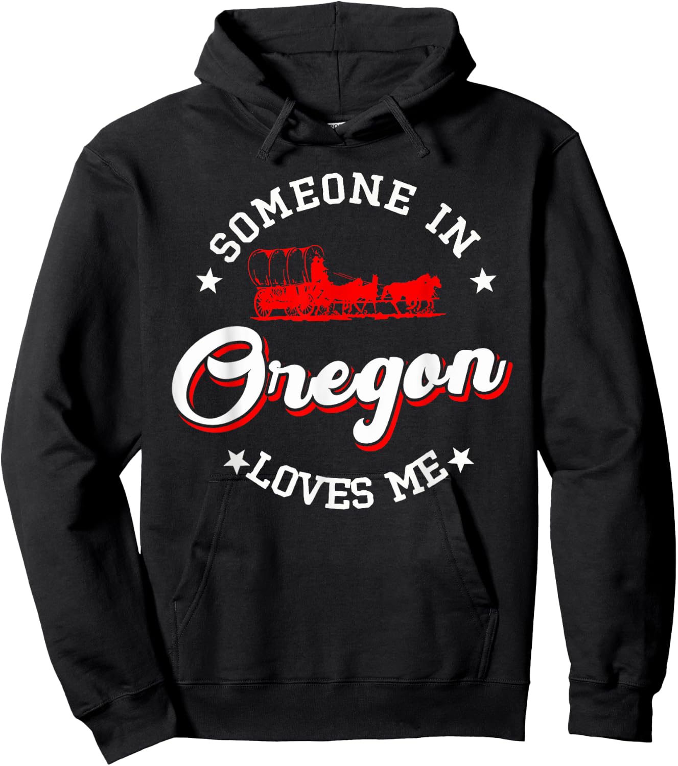 Someone In Oregon Loves Me Hoodie - Hoodie | Black