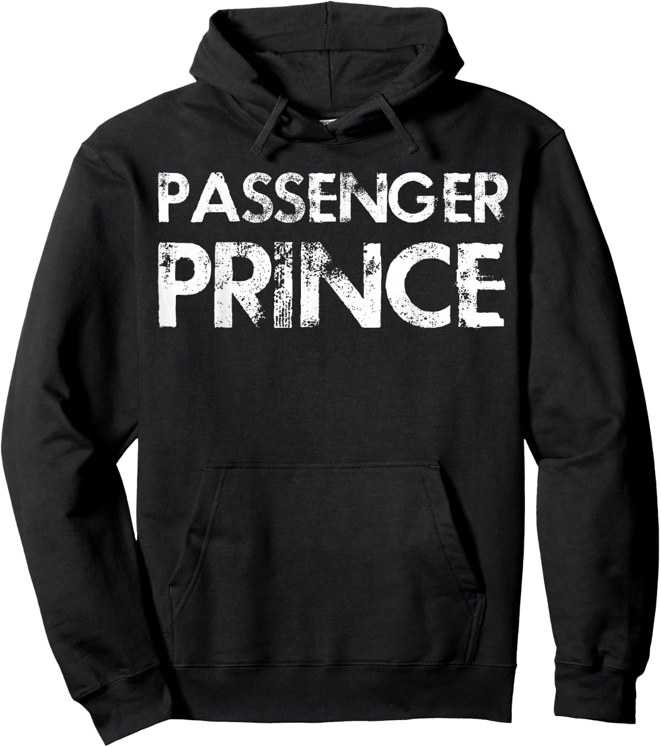Passenger Prince Boys and Men Passenger Seat Prince Hoodie - Hoodie | Black