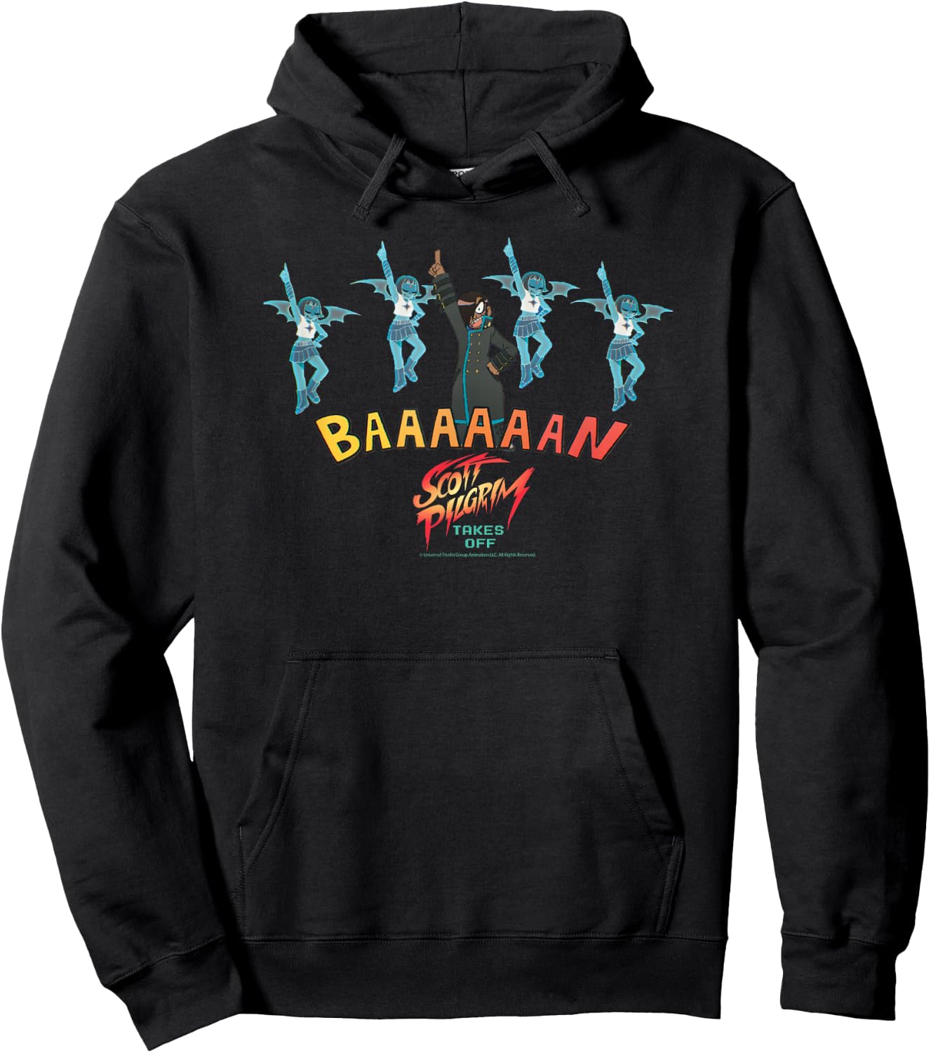 Scott Pilgrim Takes Off Matthew Patel Demon Hipster Chicks Hoodie - Hoodie | Black