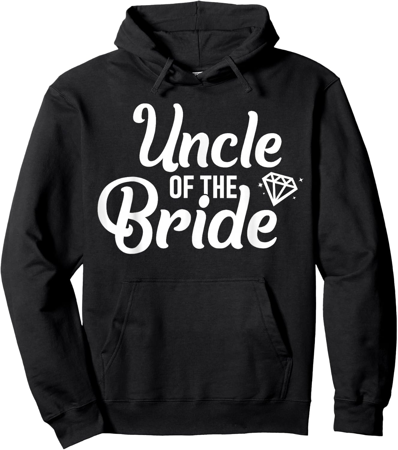 Uncle of the Bride Wedding Hoodie - Hoodie | Black