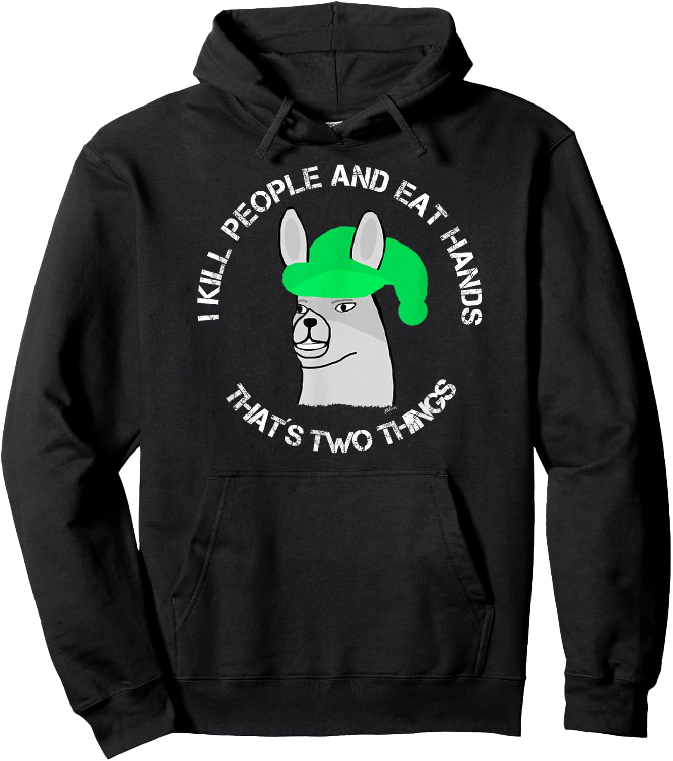 Lamas with hats Karl - that´s two things - funny Karl Hoodie - Hoodie | Black