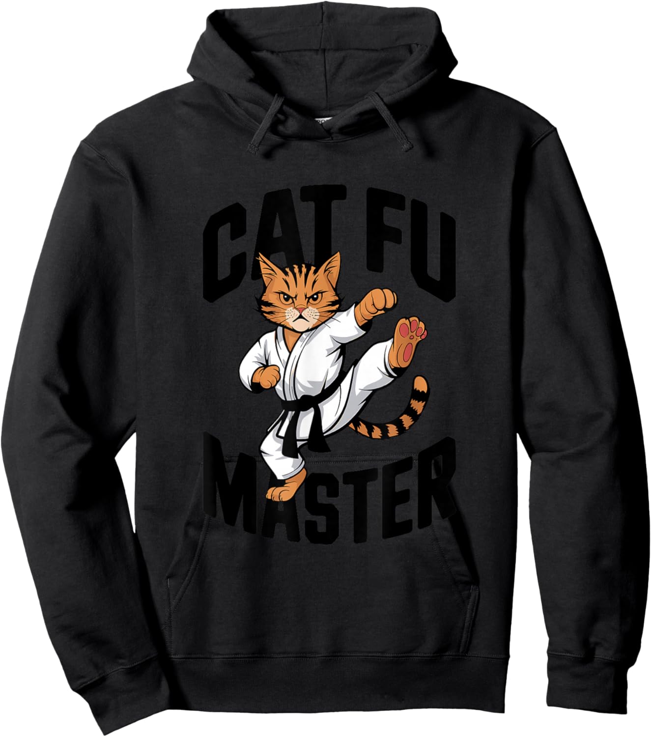 Funny Cat Women Girls Kids Hoodie - Hoodie | Black