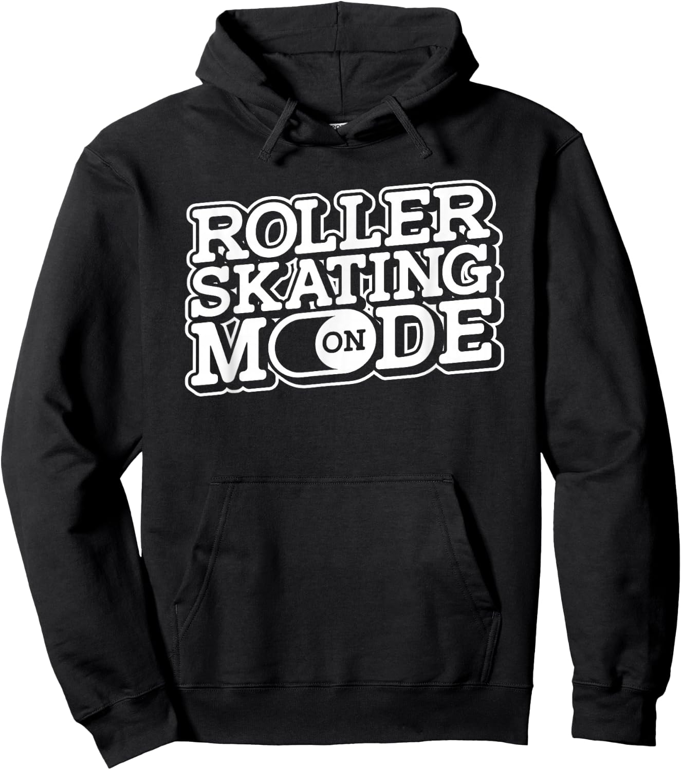 Roller Skating Mode On - Roller Skates Derby Roller Skater Hoodie - Hoodie | Black