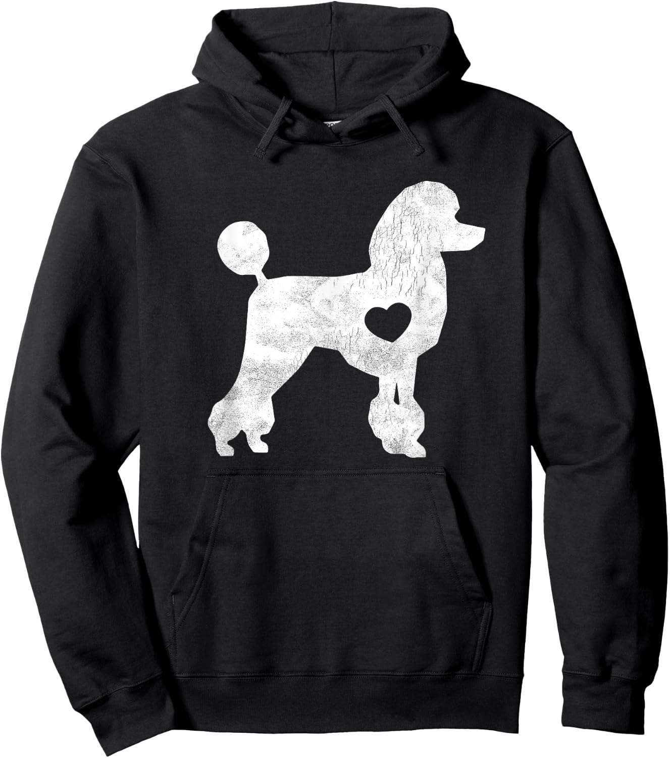I Love My Poodle Shirt Poodle Lover Gifts Dog Pet Owner Men Women Kids Hoodie - Hoodie | Black