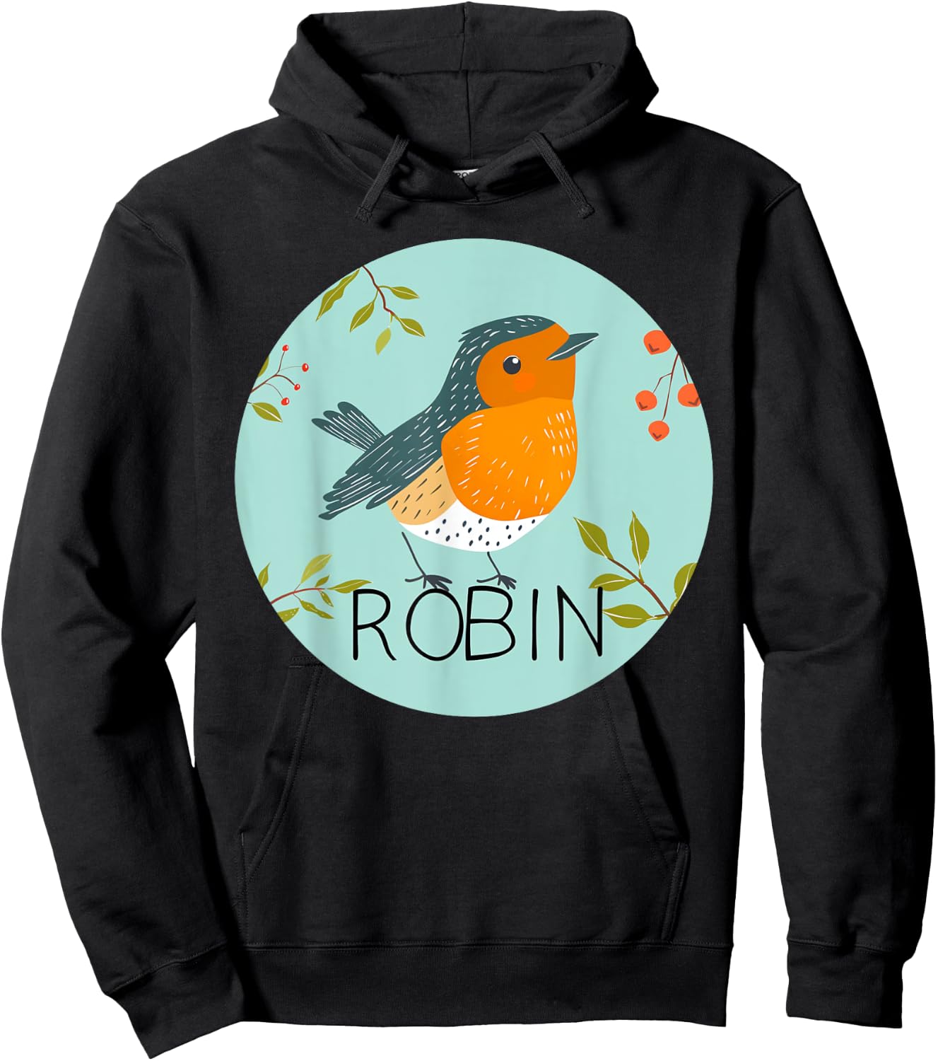Cool Robin Bird Costume for Adults and Kids Hoodie - Hoodie | Black