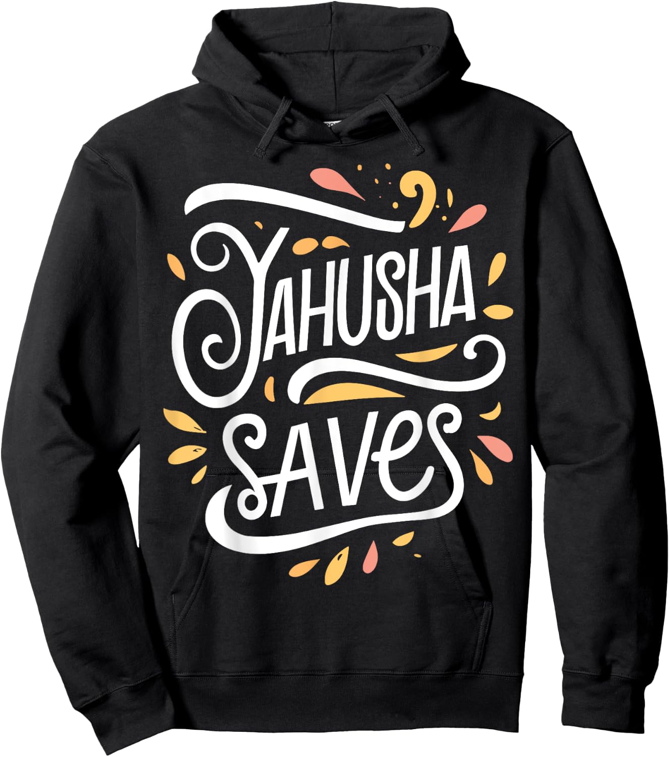 Yahusha Saves Hebrew Israelites Hoodie - Hoodie | Black
