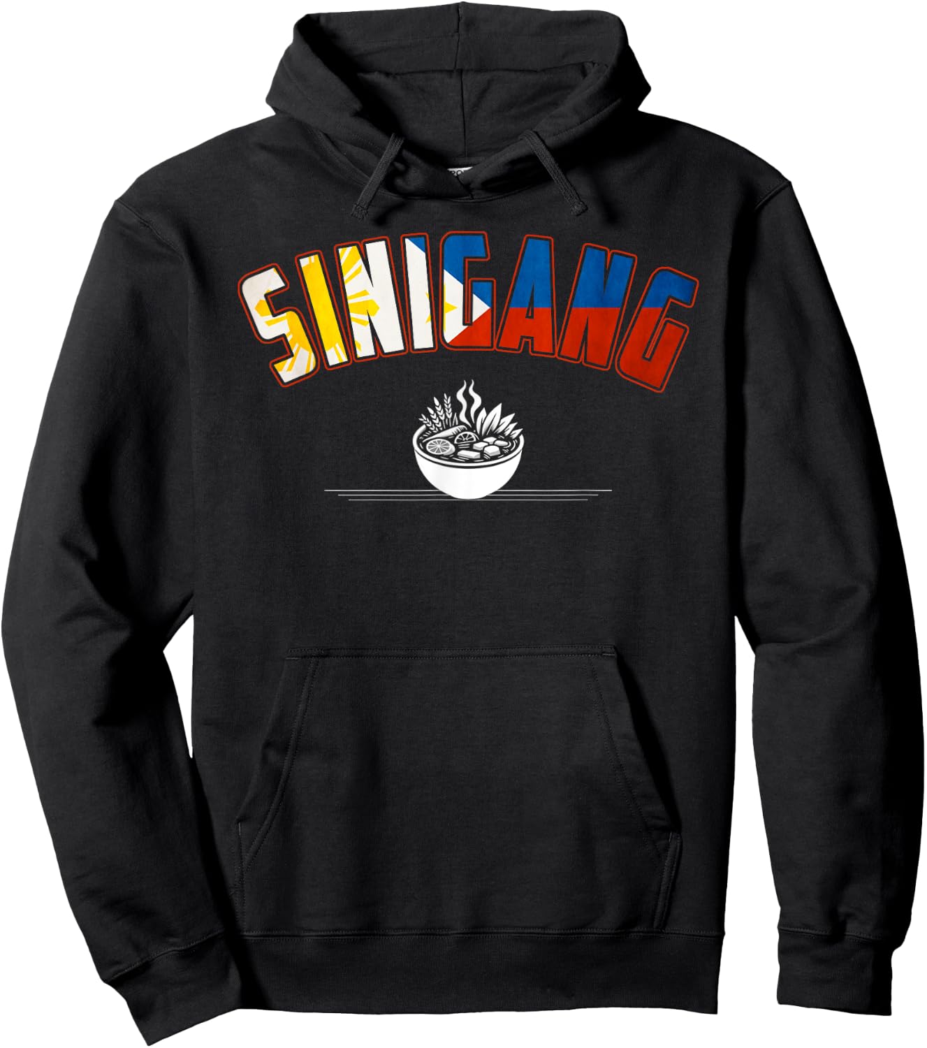 Love Sinigang Shirt Funny Filipino Philippines Food Sinigang Hoodie - Hoodie | Black