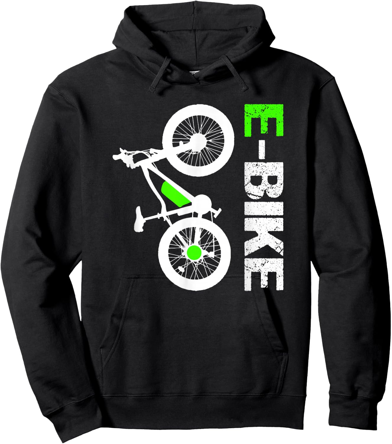 E-Bike - Cool Electric Bicycle Gift Hoodie - Hoodie | Black