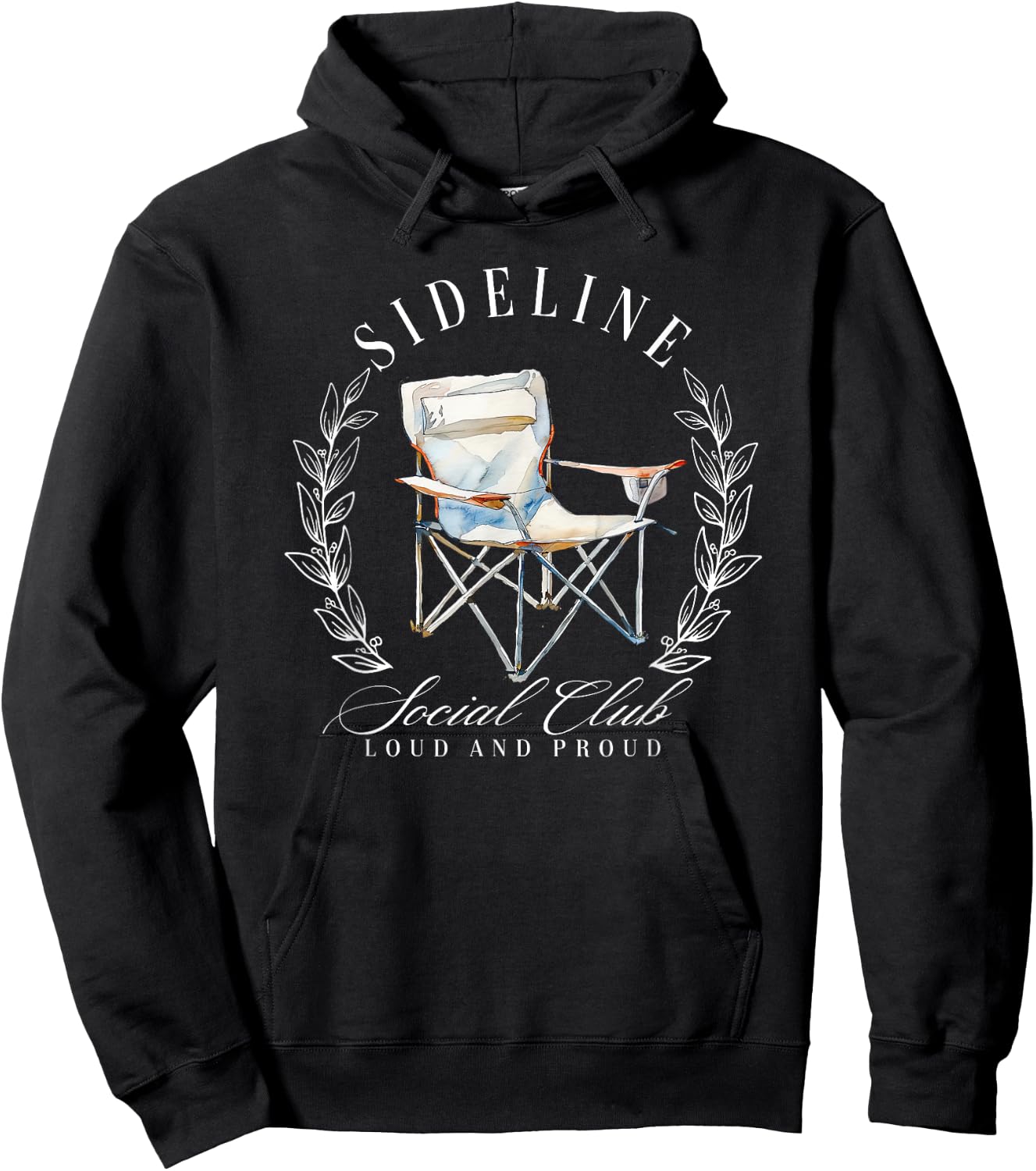 Sideline Social Club Hoodie - Hoodie | Black