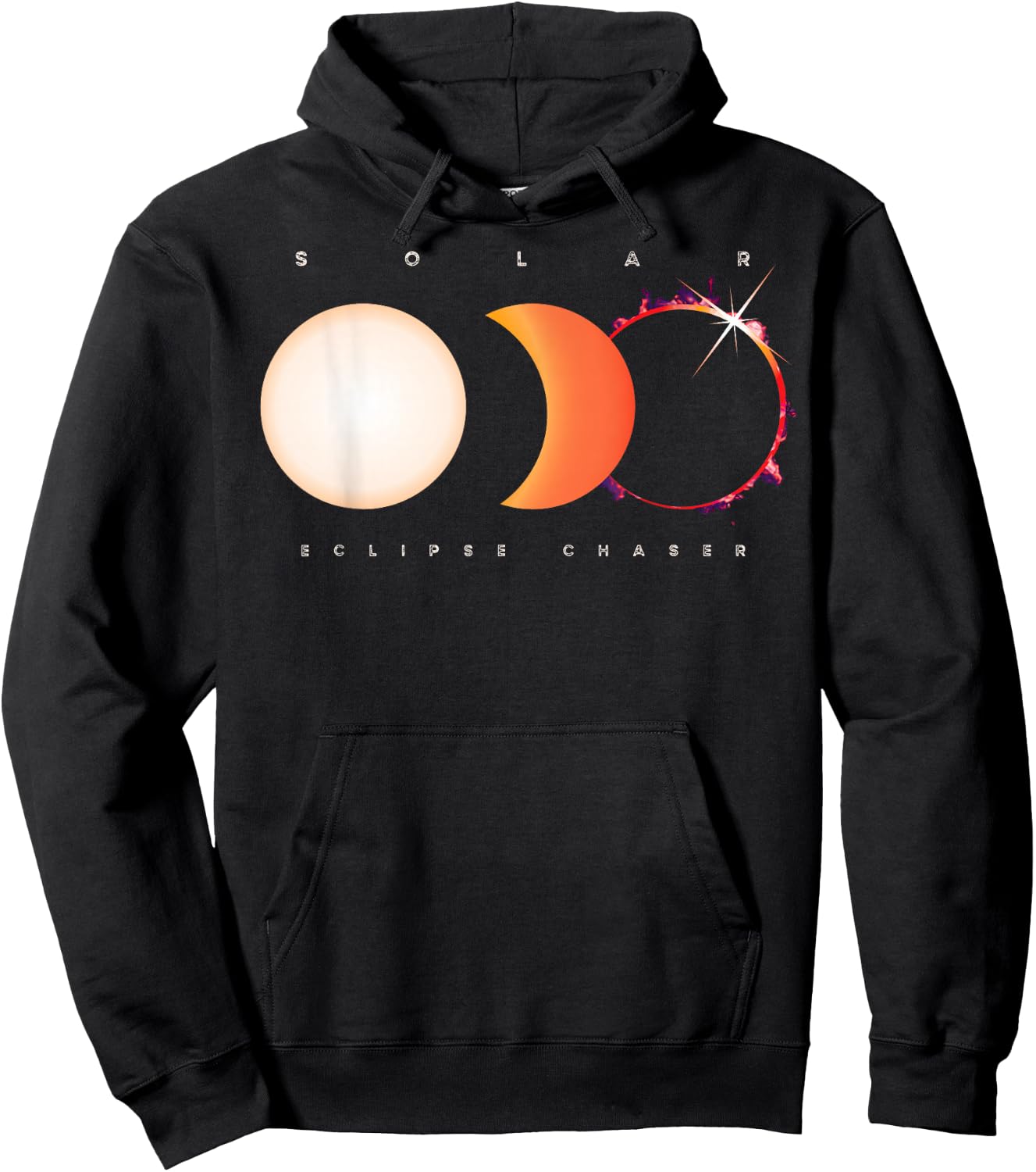 Solar Eclipse Chaser Shirt Total Eclipse Astronomy Hoodie - Hoodie | Black