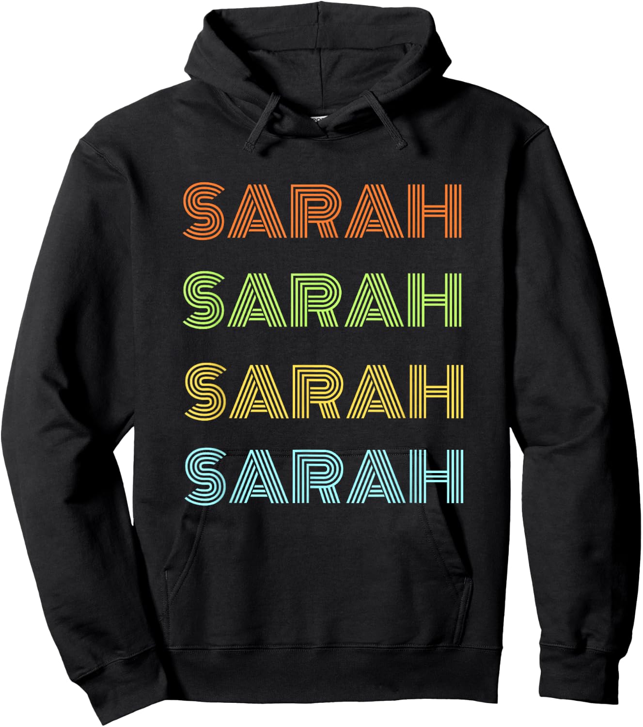I love my girl Sarah classic Sarah girl named Sarah Hoodie - Hoodie | Black