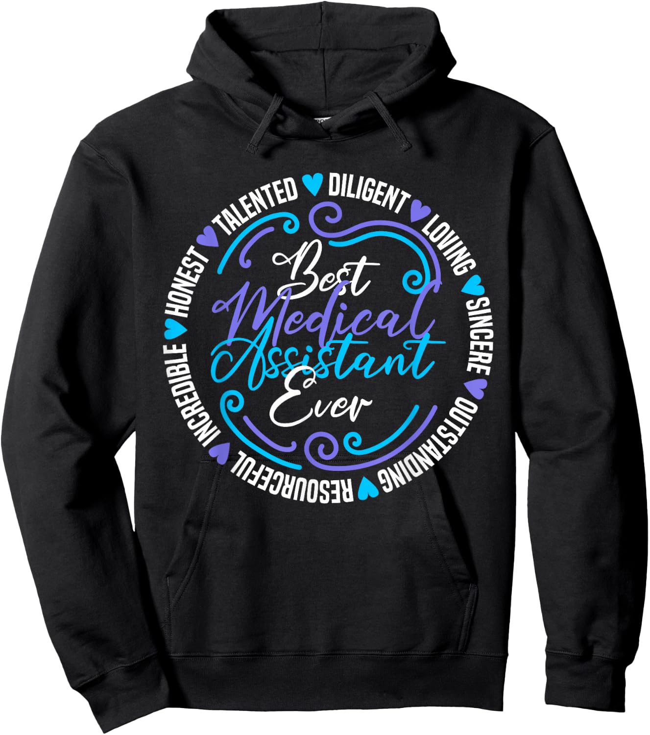 Medical Assistant Hoodie - Hoodie | Black