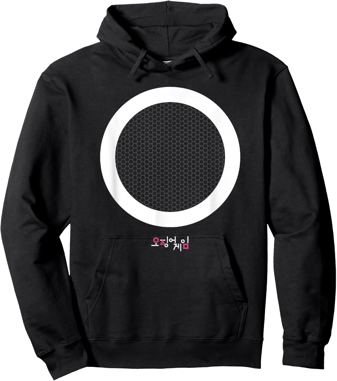 Squid Game Circle Logo Hoodie - Hoodie | Black