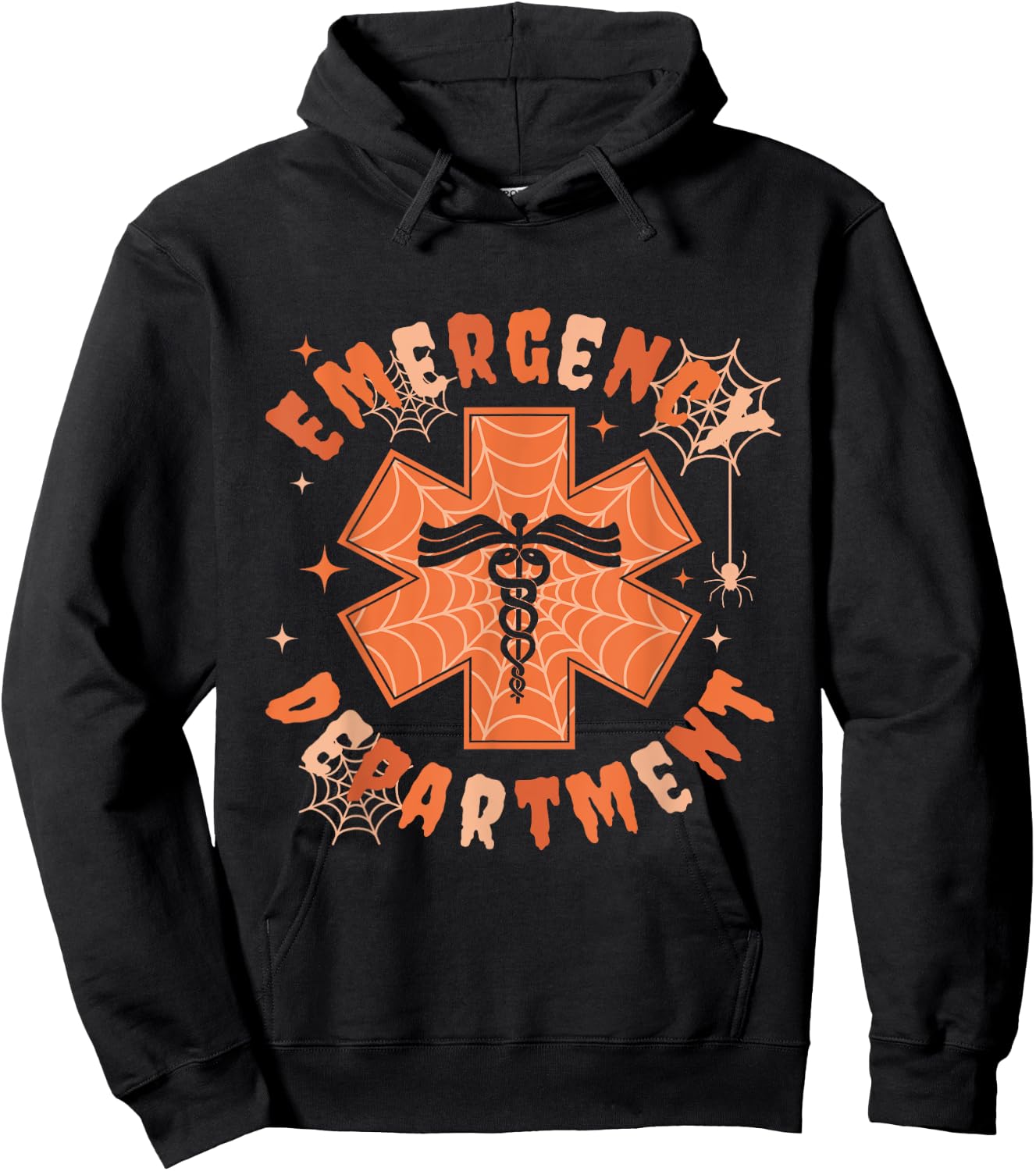 Emergency Department Halloween Emergency Room Nursing Nurse Hoodie - Hoodie | Black