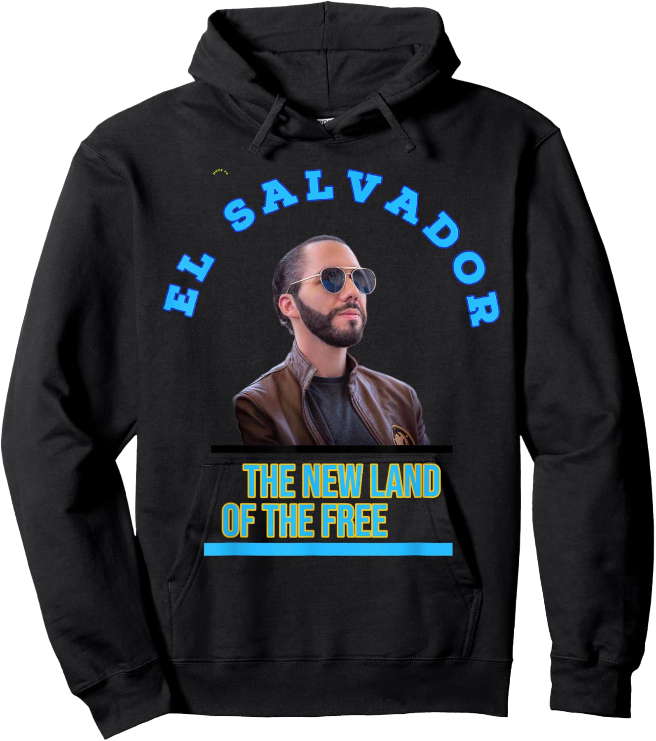 Nayib Bukele 2024 Hoodie - Hoodie | Black