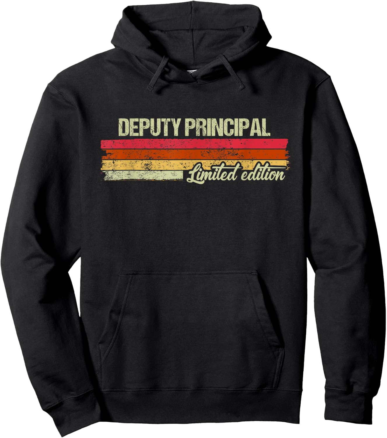 Vintage Deputy Principal Limited Edition Hoodie - Hoodie | Black