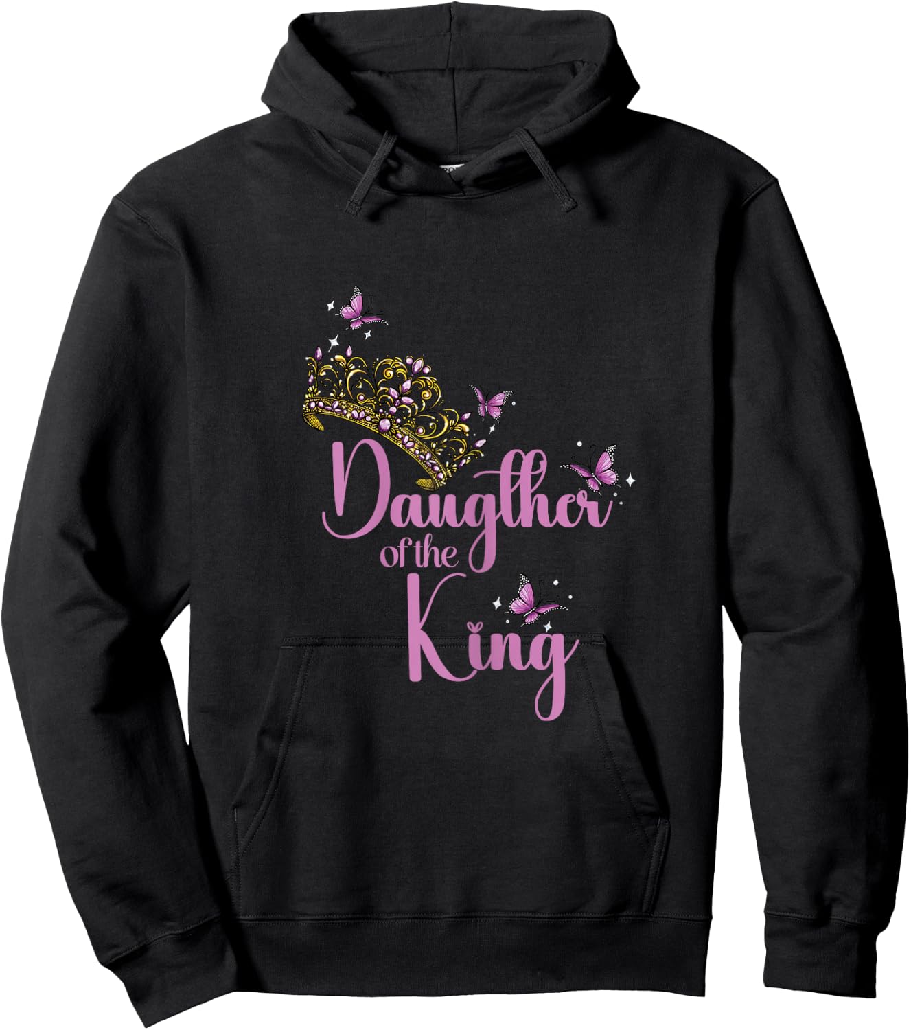 Daughter of the King and Youth Hoodie - Hoodie | Black