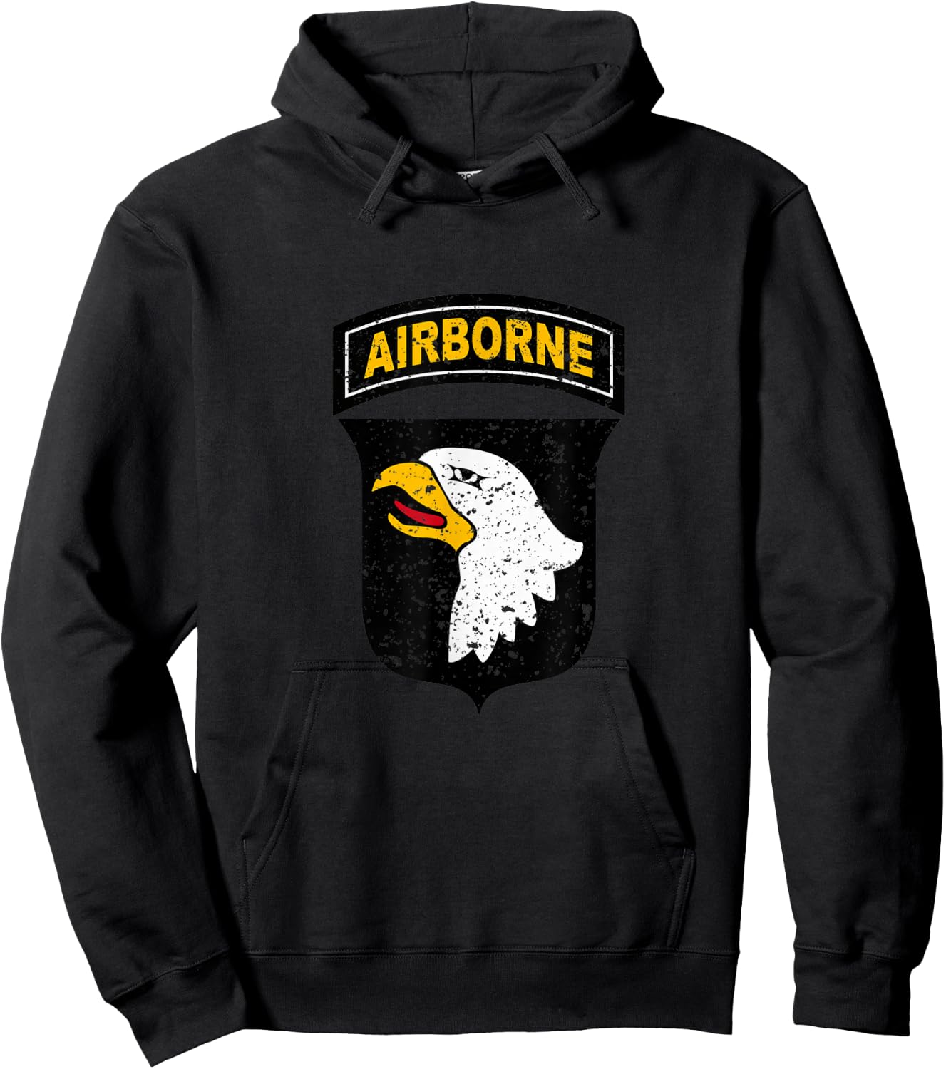101st Airborne Division Screaming Eagles Veterans Day Xmas Hoodie - Hoodie | Black