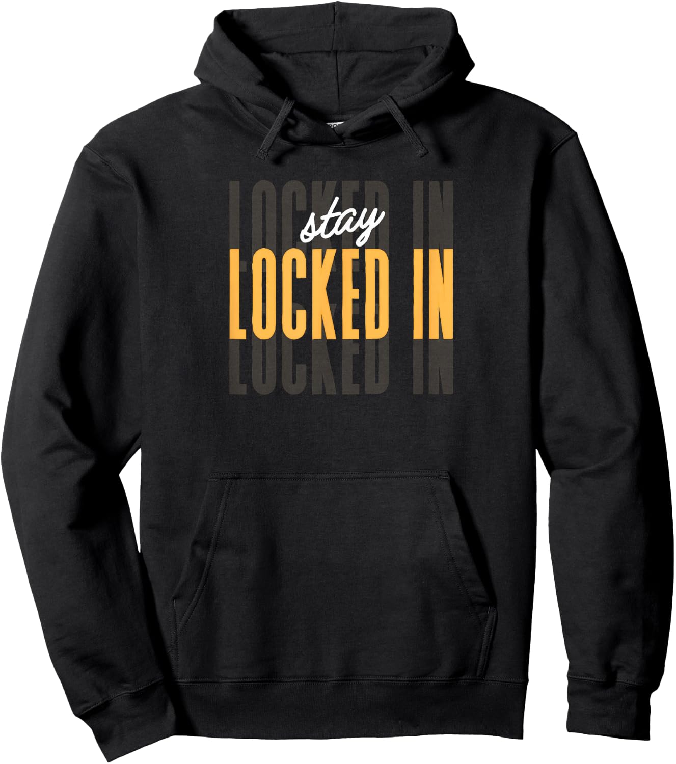 Stay Locked In Hoodie - Hoodie | Black