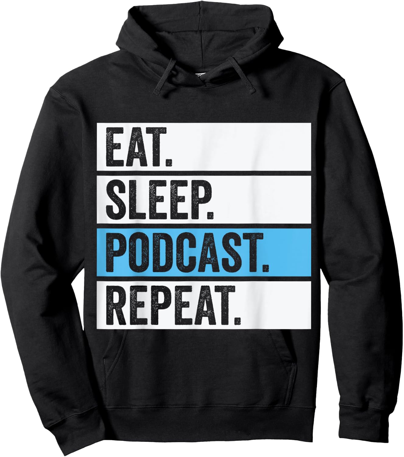 Cool Podcasting Women Radio Podcaster Podcast Lovers Hoodie - Hoodie | Black