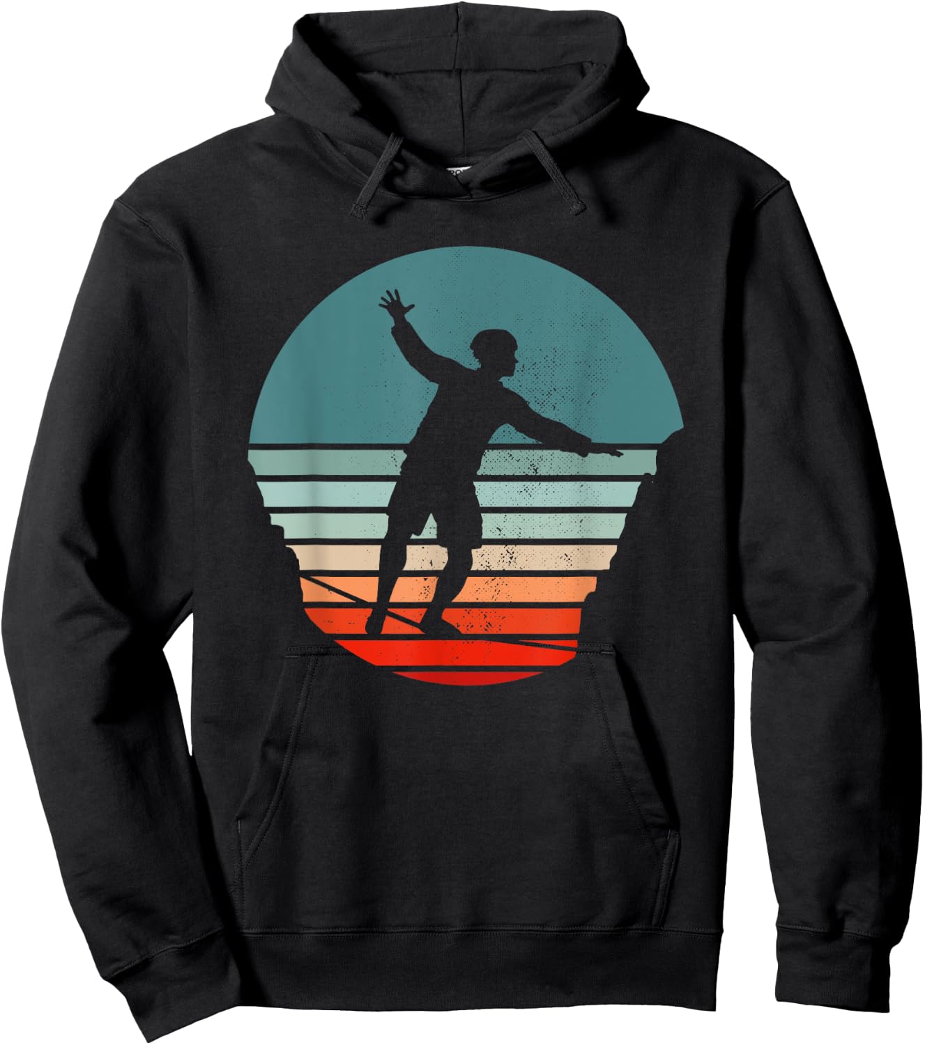 Slackline Retro Hoodie - Hoodie | Black