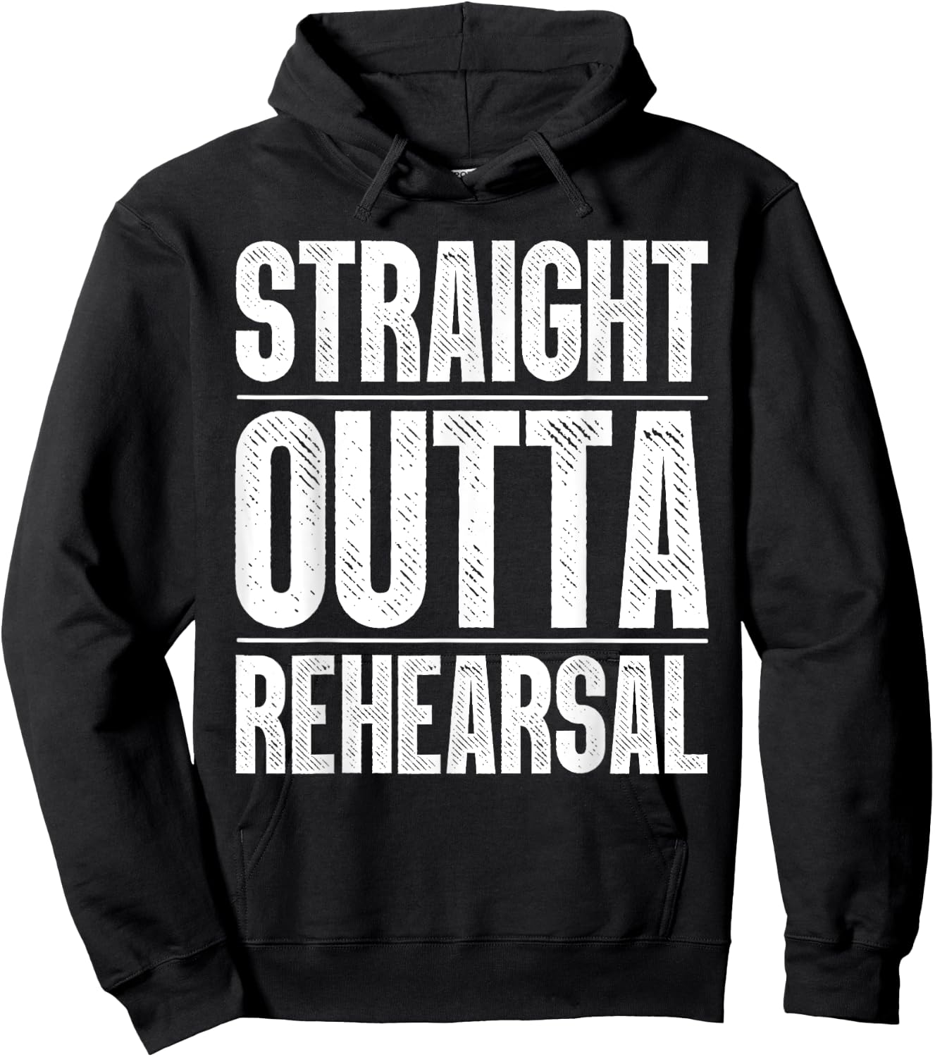 Cool Theater Women Actor Broadway Musical Drama Geek Hoodie - Hoodie | Black