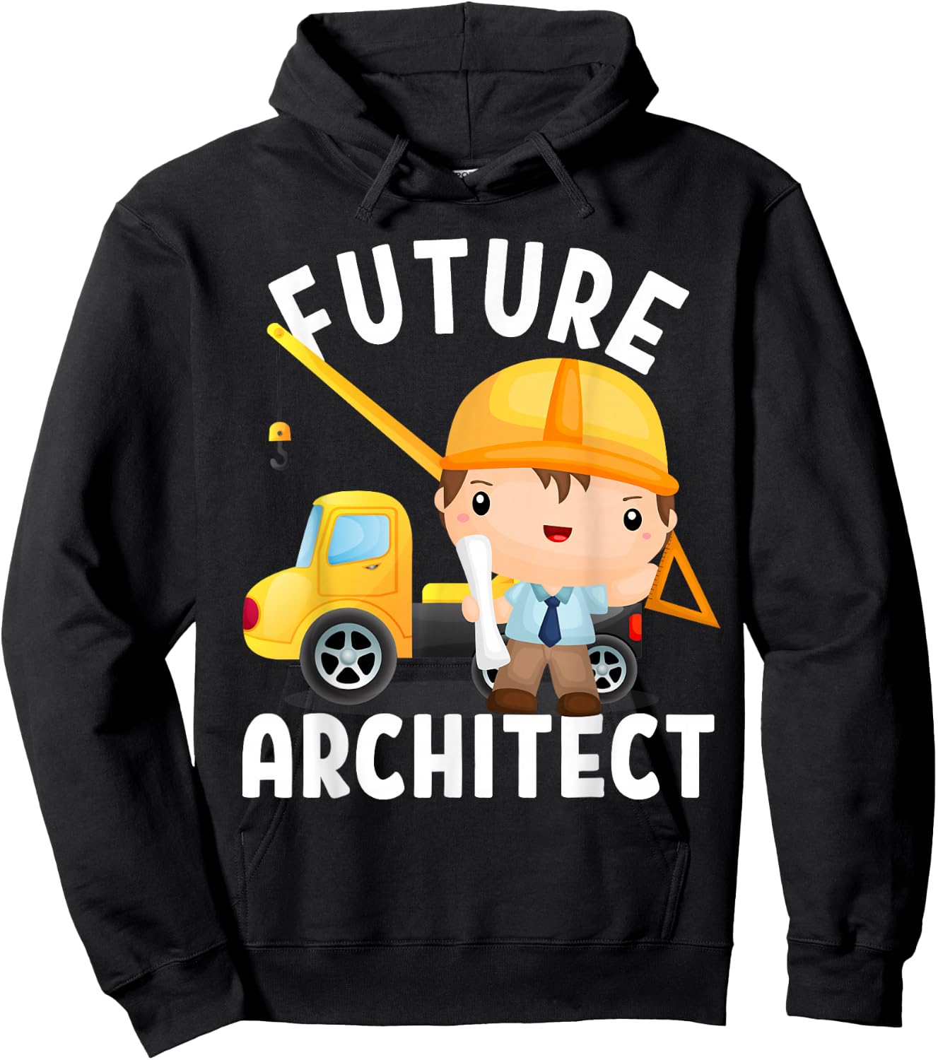 Future Architect Costume for Toddler Adults & Kids Hoodie - Hoodie | Black