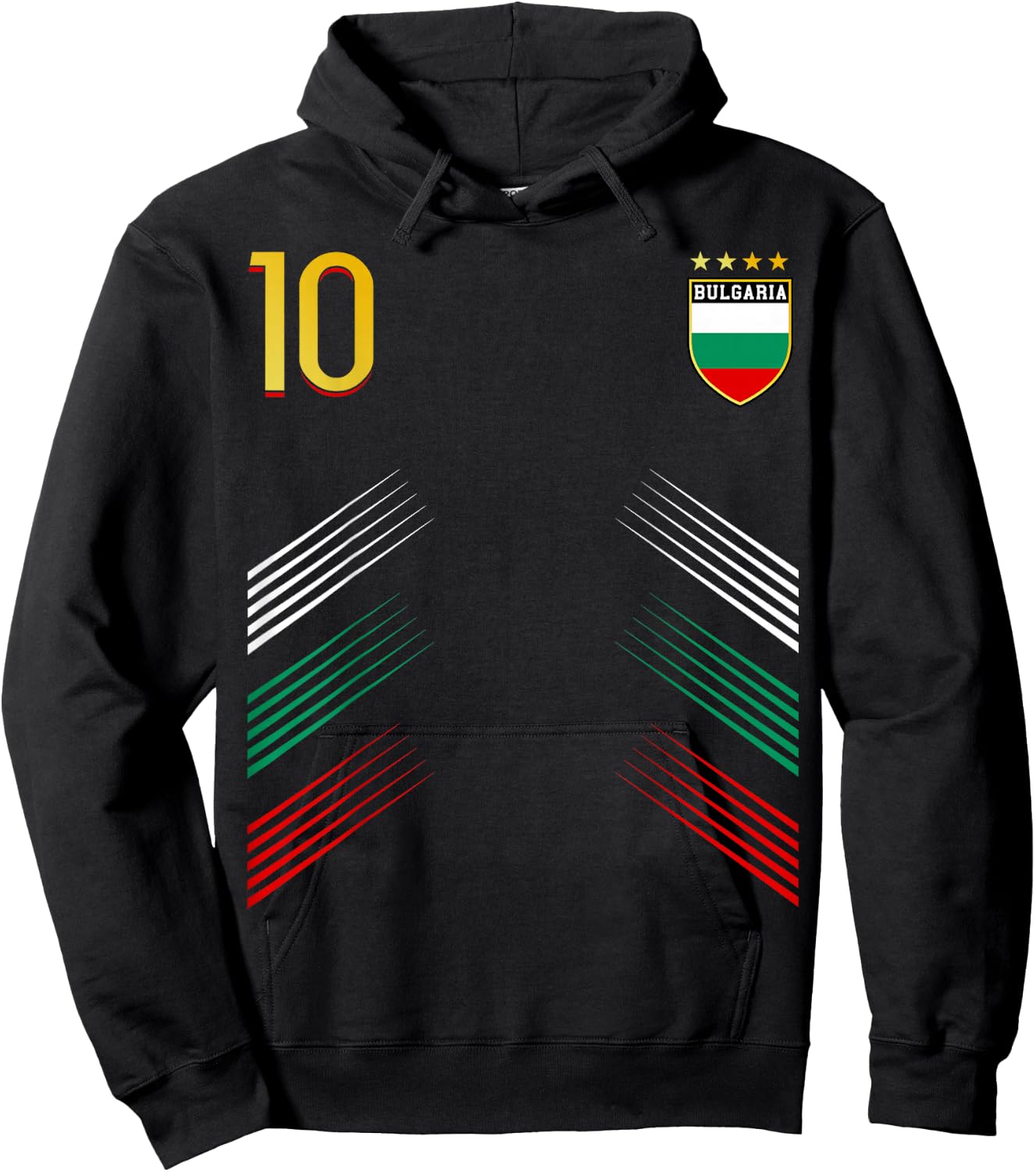 Bulgaria Flag Bulgarian Pride Lovers Hoodie - Hoodie | Black