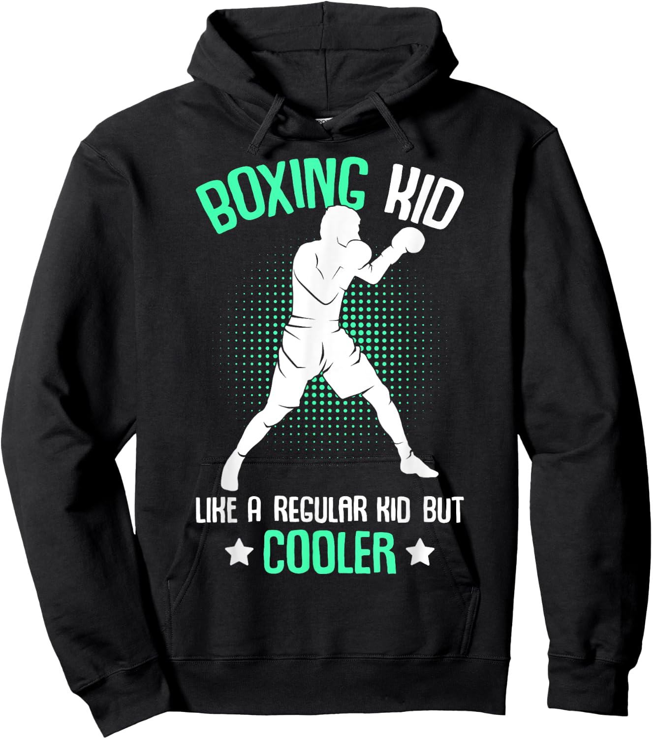 Boxing Kid Boxer Boys Hoodie - Hoodie | Black