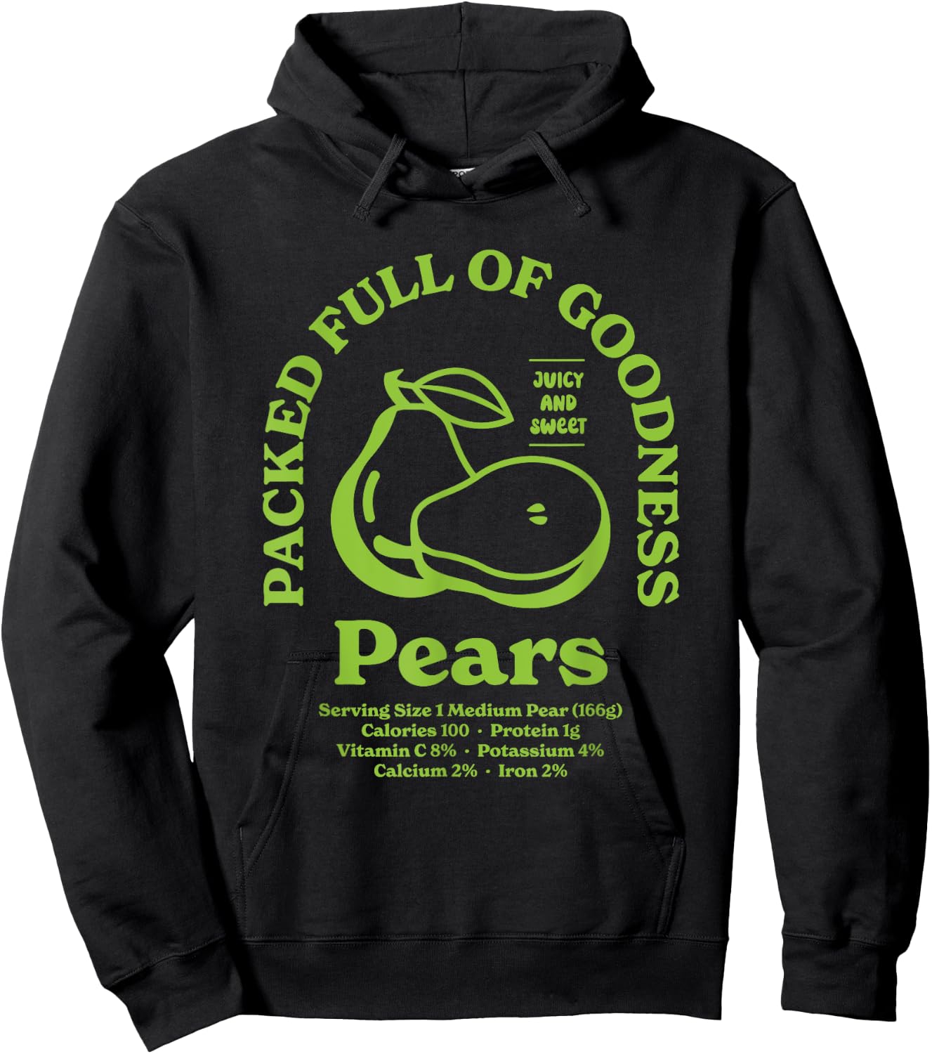 Pears Hoodie - Hoodie | Black
