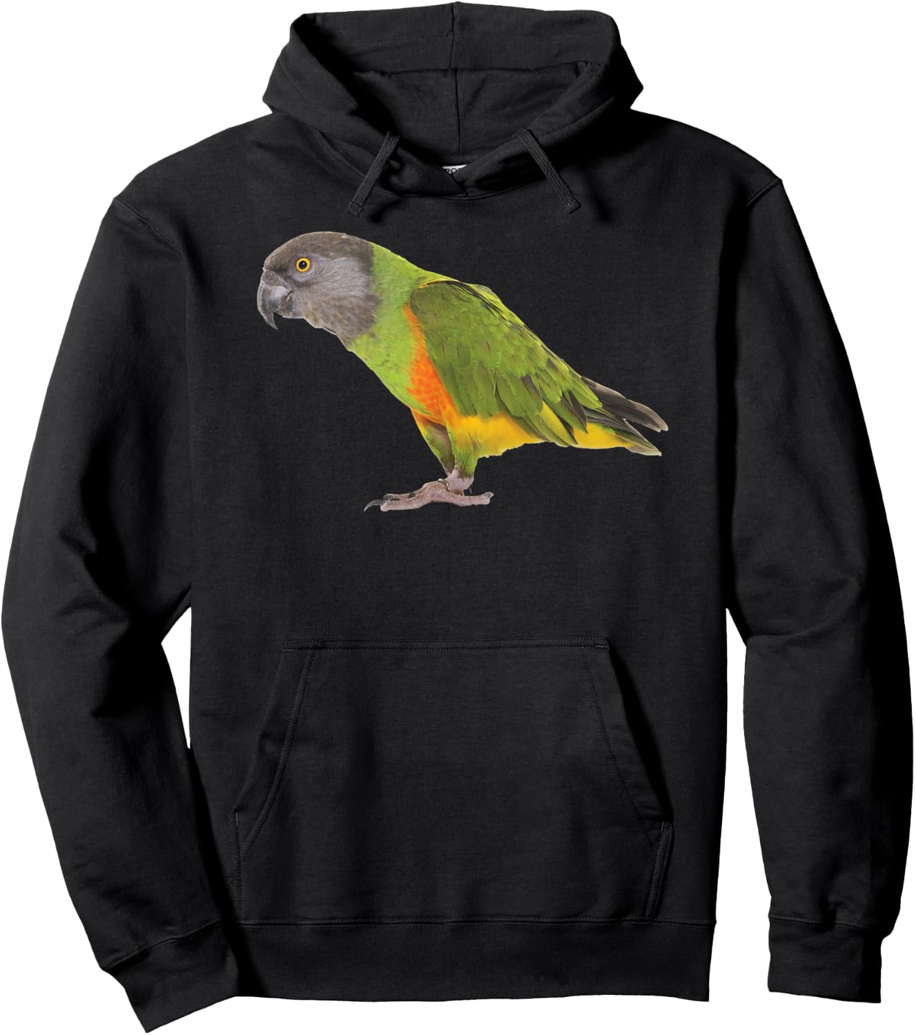 Senegal African Parrot Hoodie - Hoodie | Black