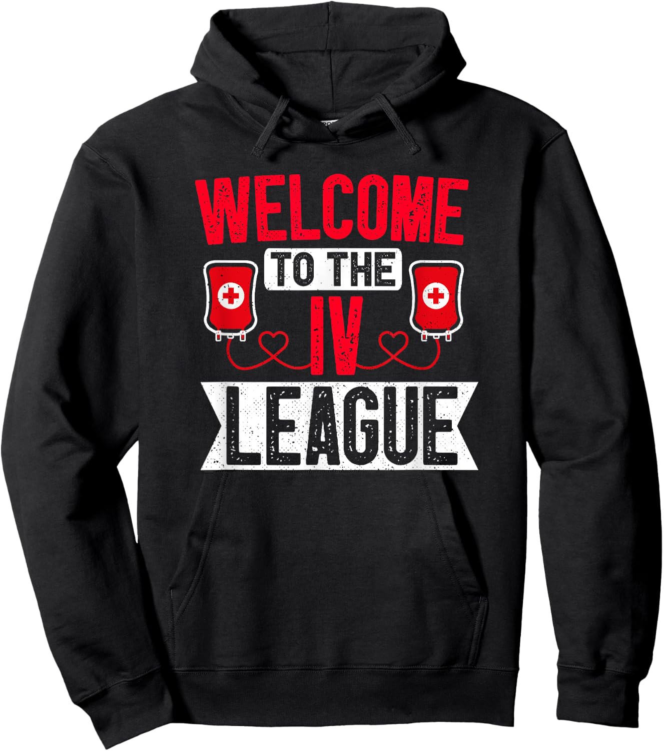 Infusion Nurse IV League Chemo Nursing RN IV Dialysis Nurses Hoodie - Hoodie | Black