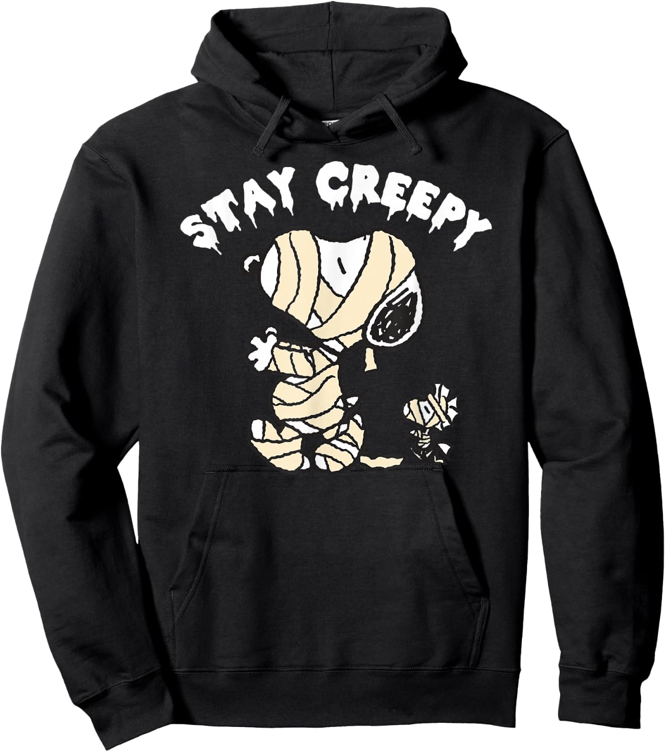 Peanuts Halloween Snoopy Stay Creepy Hoodie - Hoodie | Black