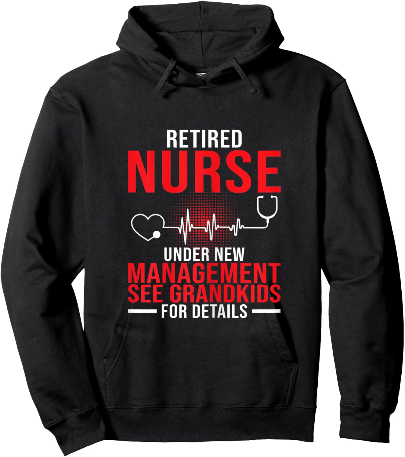 Retirement Nurse Gifts | Nurse Retired 2022 Hoodie - Hoodie | Black