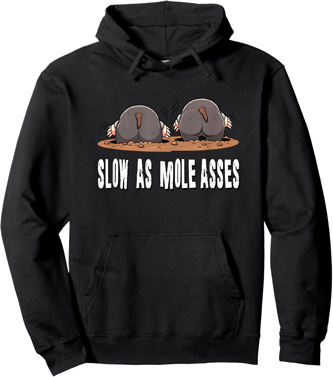 Slow As Moleasses Hoodie - Hoodie | Black