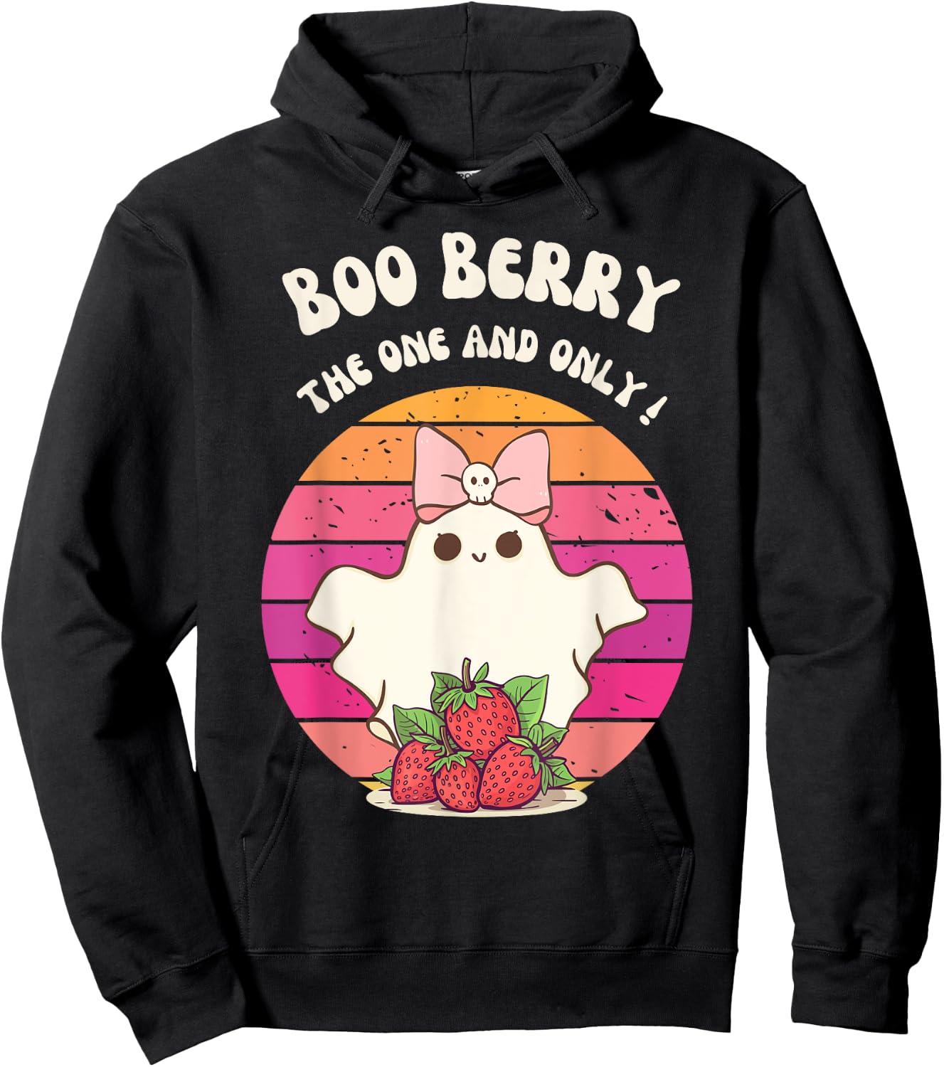Funny Boo Berry The One and only Ghost Halloween Costume Hoodie - Hoodie | Black