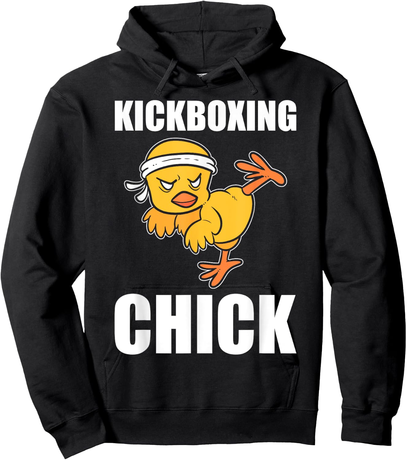 Funny Kickboxing Chick Kickboxing Instructor Hoodie - Hoodie | Black