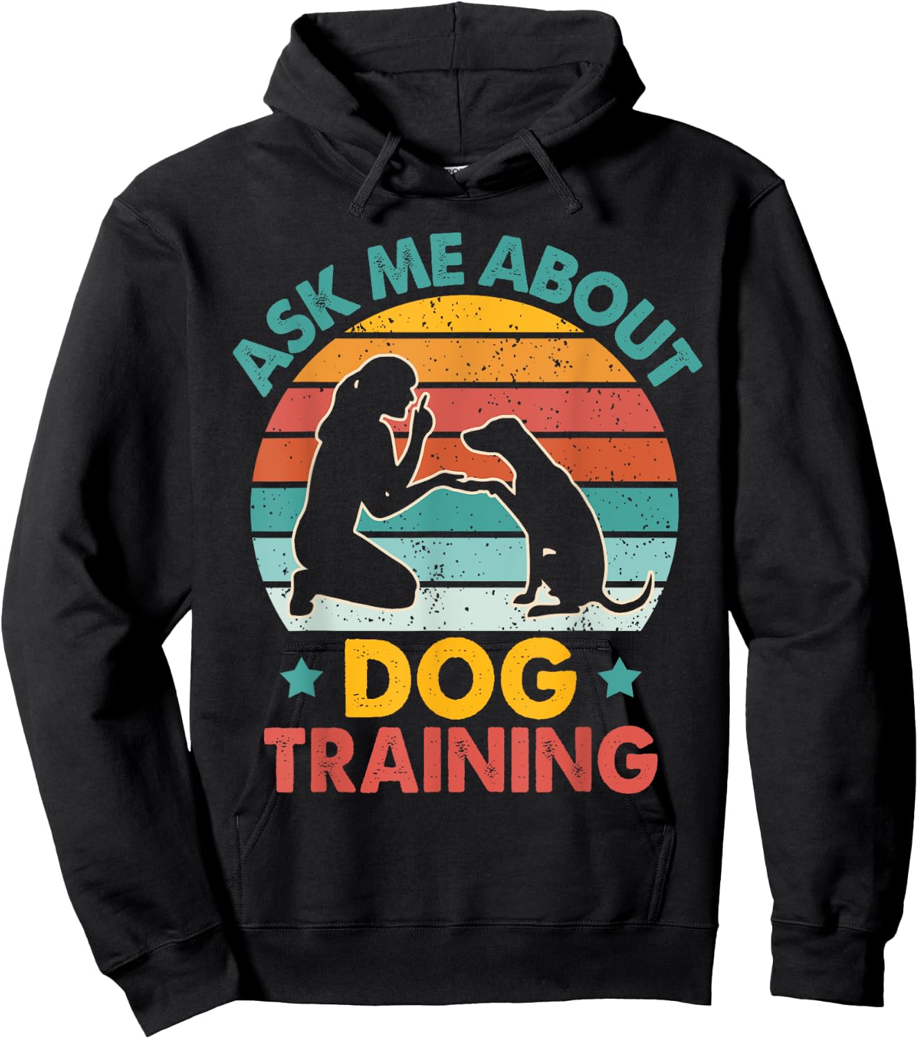 Dog Trainer Dog Agility Dog Owner Asks Me About Dog Training Hoodie - Hoodie | Black