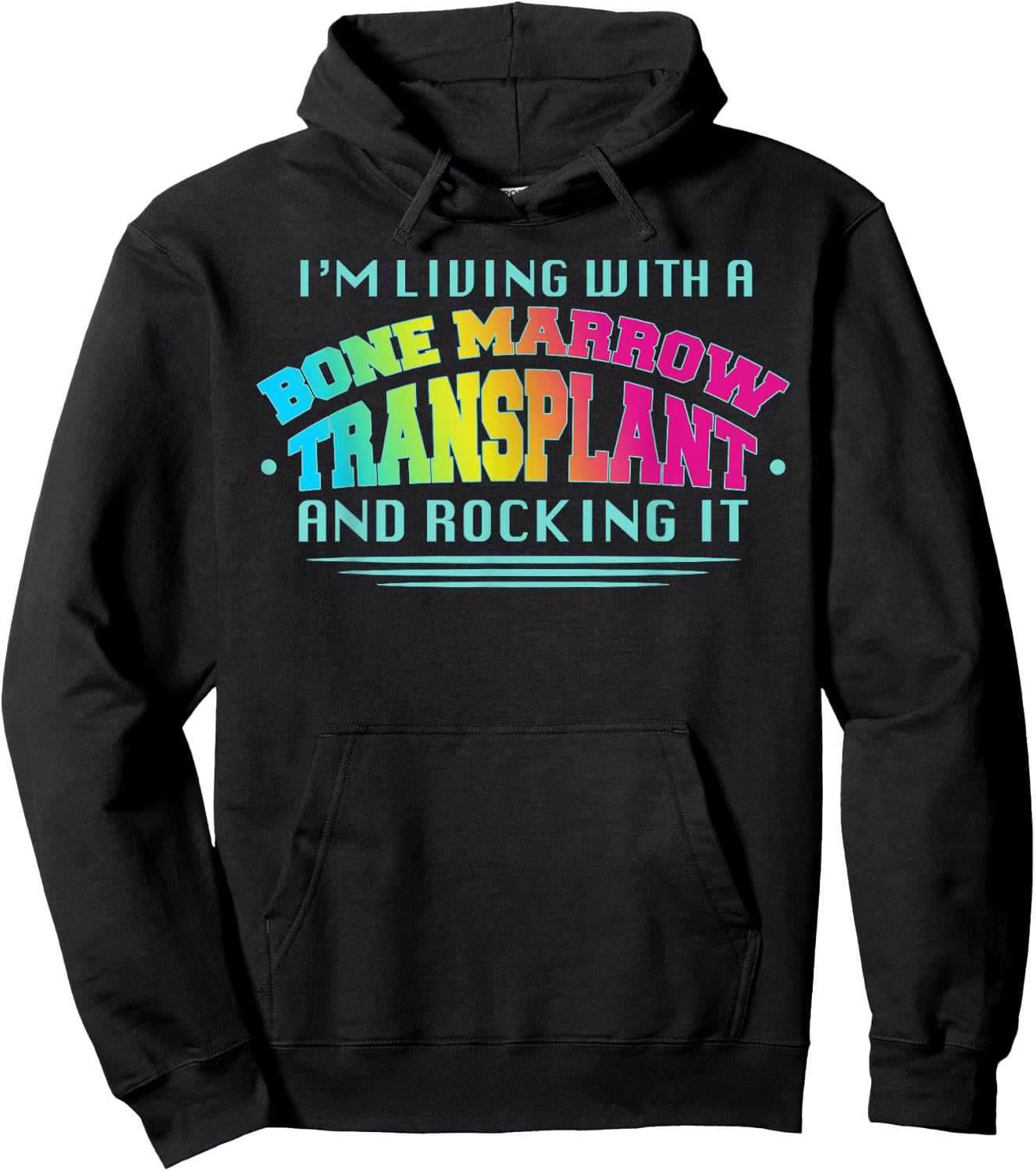 Bone Marrow Transplant Organ Donor Transplantation Hoodie - Hoodie | Black