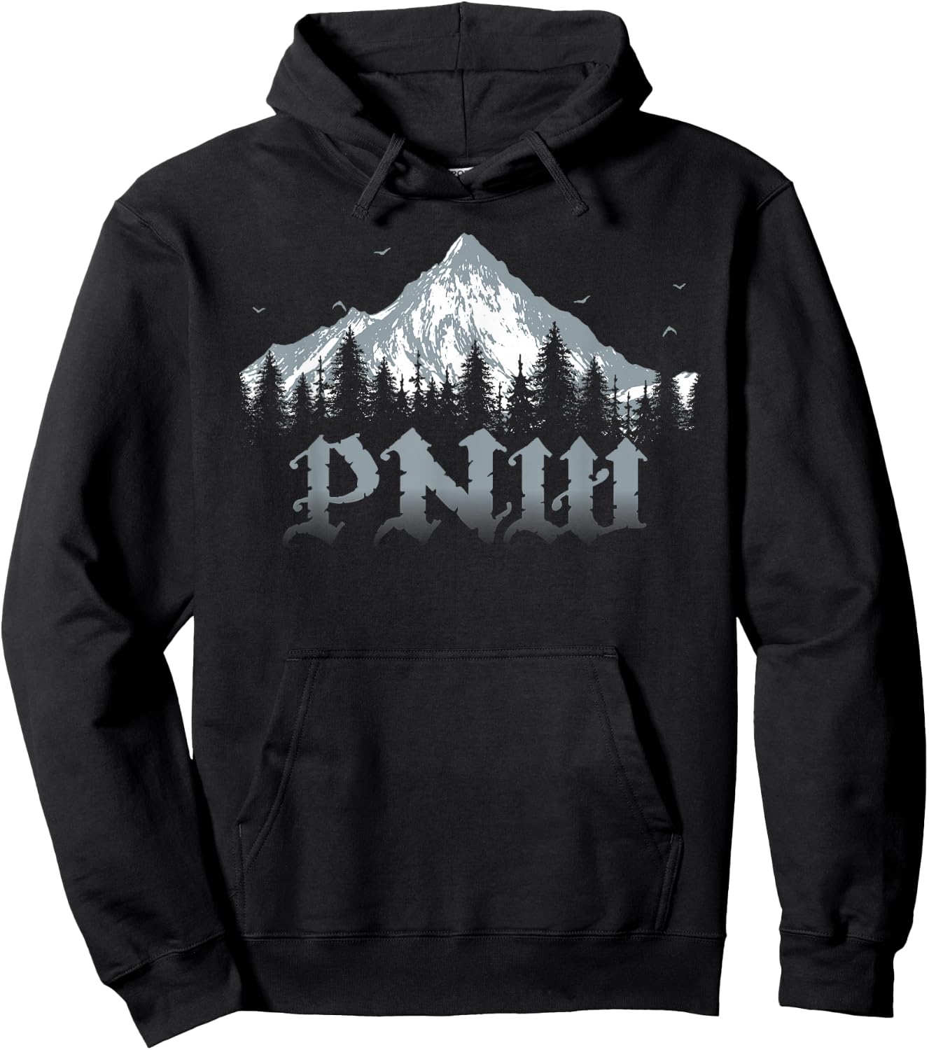 PNW - Pacific North West T Shirts Hoodie - Hoodie | Black