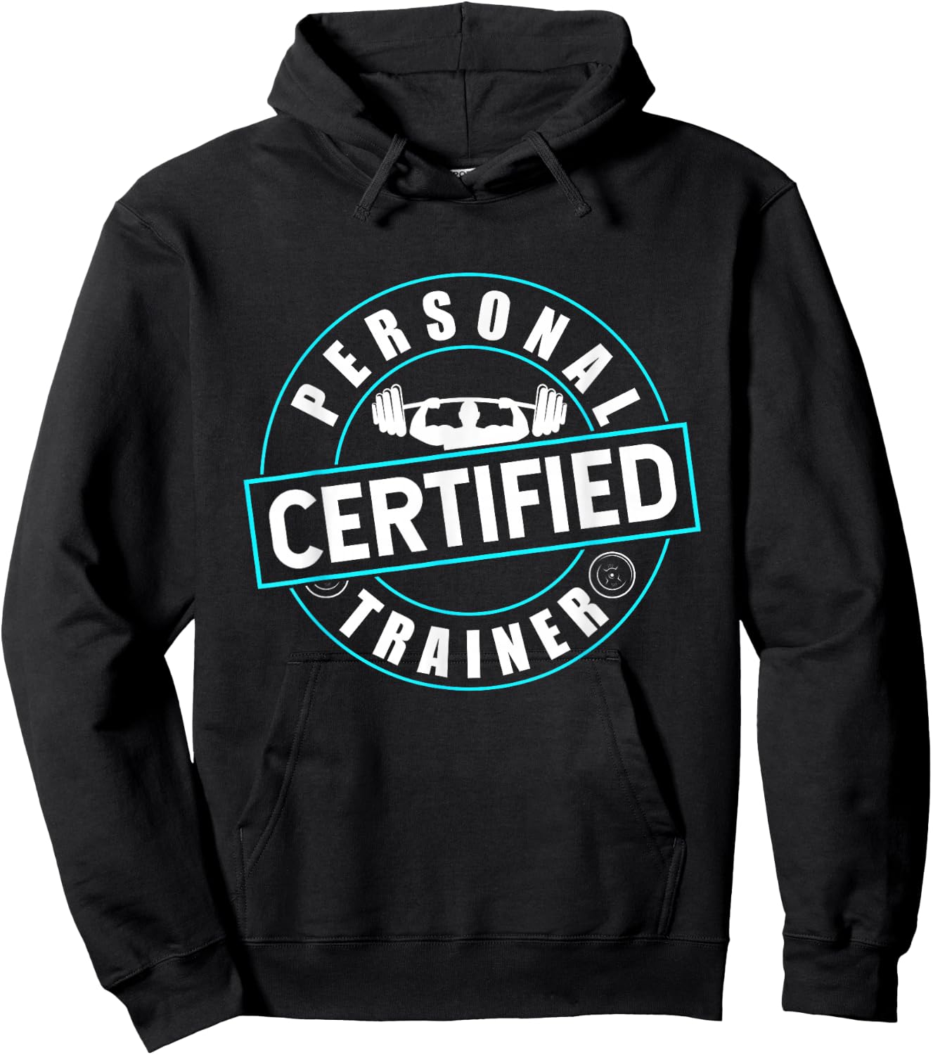 Certified Personal Trainer Badge of Honor Hoodie - Hoodie | Black