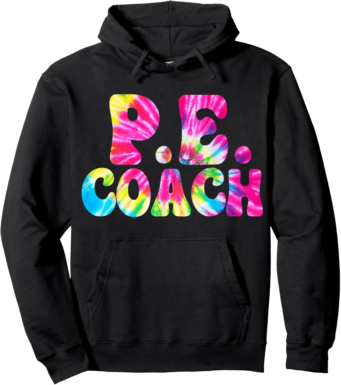 Physical Education Funny P.E Instructor Coach Teacher Gym Hoodie - Hoodie | Black