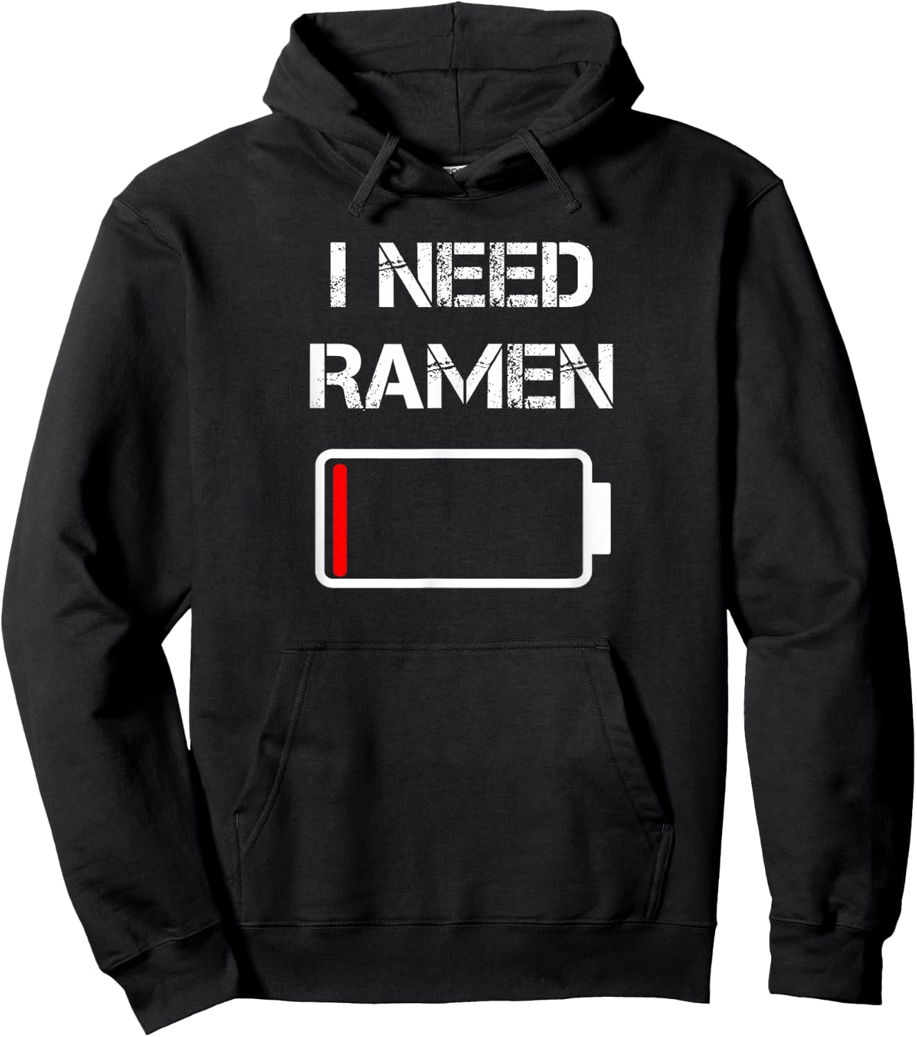 I Need Ramen | Japan | Anime | Funny Noodle Love Ramen Hoodie - Hoodie | Black