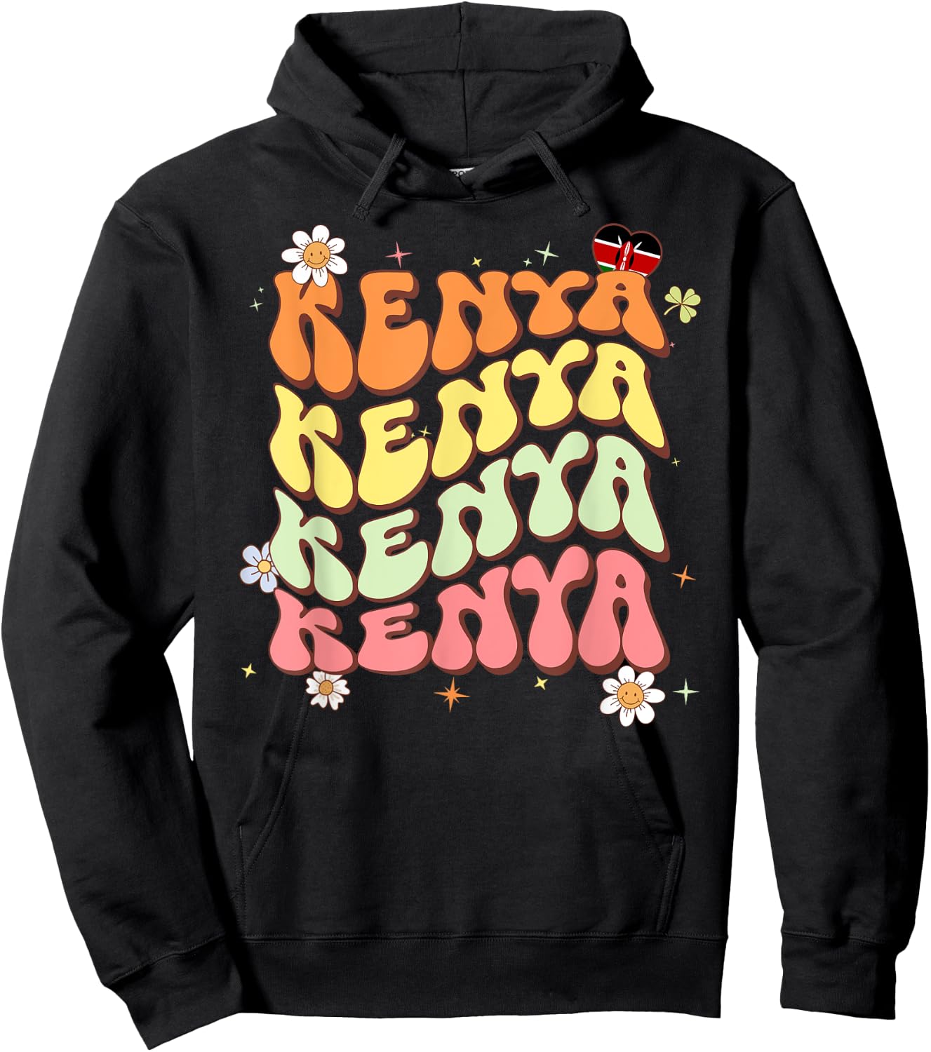 Kenya Hoodie - Hoodie | Black