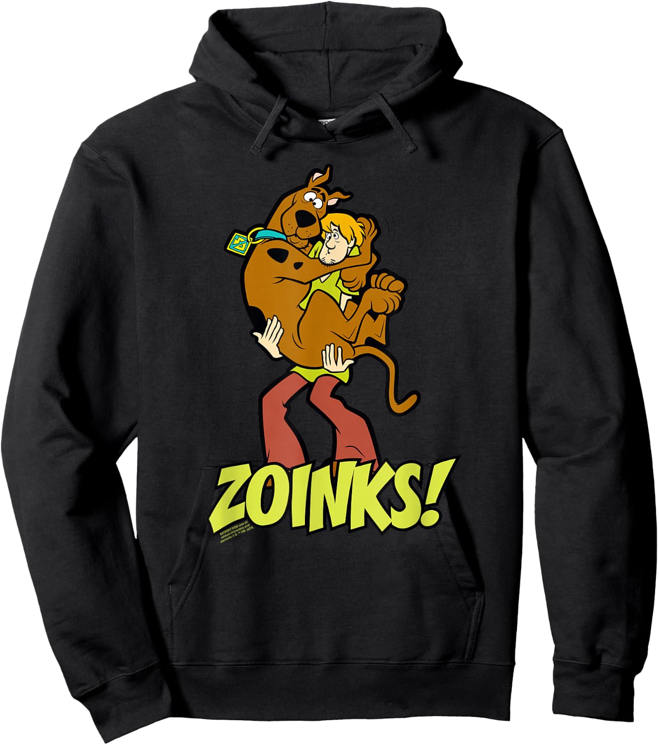 Scooby-Doo and Shaggy Zoinks! Hoodie - Hoodie | Black