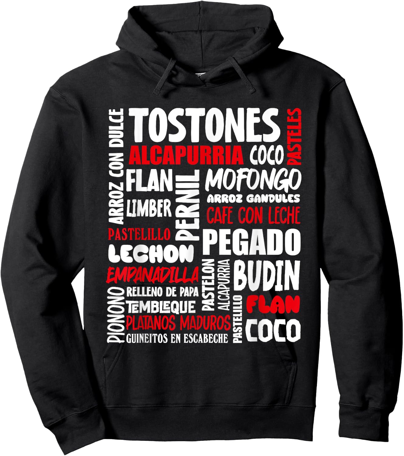Puerto Rican Food Puerto Rico Foodie Chef Hoodie - Hoodie | Black